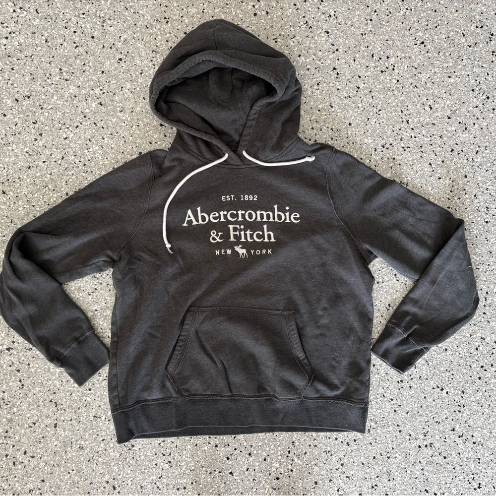 Abercrombie & Fitch Dark Gray Women’s Logo Sweatshirt